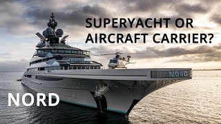 NORD  New SUPERYACHT with its own HELICOPTER [upl. by Syverson]