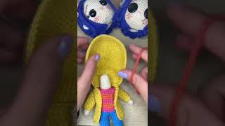 Coraline Jones 💙Tutorial en el canal diy amigurumi coralinejones crochet tejido [upl. by Waine]