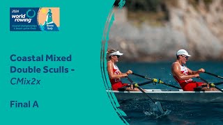 2024 World Rowing Coastal Championships  Coastal Mixed Double Sculls  Final A [upl. by Sirovart361]