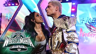 Cody and Brandi Rhodes arrive in style at WrestleMania XL WrestleMania XL Sunday highlights [upl. by Eevets102]