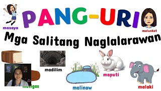 Panguri  Salitang Naglalarawan  Filipino  Adjectives  Describing Words  Teacher Beth Class TV [upl. by Oijimer]