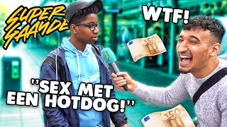 RAP EEN VERSE FOUTLOOS EN WIN €50 ROTTERDAM  SUPERGAANDE INTERVIEW [upl. by Notnirb167]