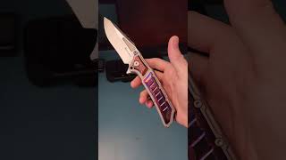 Maxace Hephaestus timascus edc knife [upl. by Einomrah346]