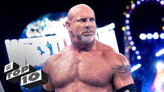 WrestleManias grandest farewells WWE Top 10 March 25 2019 [upl. by Eilrebma]