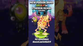 OOGIDDY  Ethereal Island Poison Quad Ethereal My Singing Monsters shorts [upl. by Ennasil898]