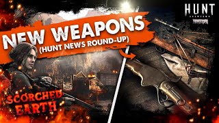 NEW WEAPONS 1865 carbine SCOPED crossbow  more HUNT Showdown News Roundup [upl. by Scholz294]