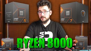 WSZYSTKO O AMD RYZEN SERII 8000G  Ekspresowy Test [upl. by Henrie]