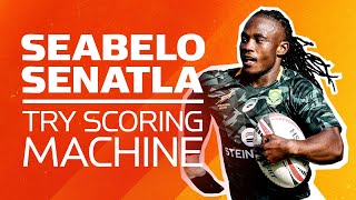 TRYSCORING MACHINE 🤖 Seabelo Senatlas Best Tries for South Africa Sevens [upl. by Zaob]