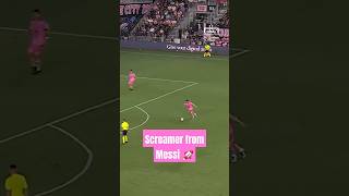 Lionel Messi AMAZING GOAL for Inter Miami 🐐 shorts football soccer [upl. by Debbi]