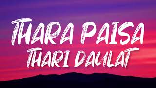 Thara Paisa Thari Daulat Lyrics  Jyoti Nooran  Jaani [upl. by Rivalee187]