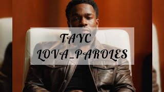 TaycLovaParoles tayc lova [upl. by Tricia]