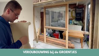 VERBOUWING bij de GROENTJES [upl. by Ardna484]