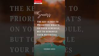 Master Your Time How Scheduling Priorities Leads to Success [upl. by Adli]