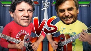 BOLSONARO VS HADDAD  Duelo de Violão Fingerstyle Músicas de Campanha [upl. by Anyehs520]