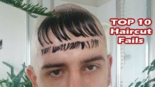 Top 10 worst haircut fails haircuts gone wrong [upl. by Aileek314]