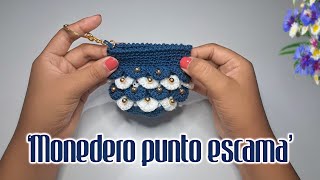 MONEDEROS TEJIDOS A CROCHET CON CIERRE 👛 [upl. by Aimet]