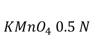 AP16 Padronização do Permanganato de Potássio 002M [upl. by Eenej]