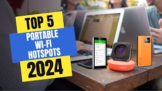 Best Portable WiFi Hotspots 2024  Which Portable WiFi Should You Buy in 2024 [upl. by Annahsed78]