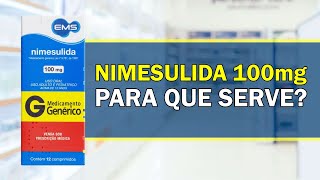 Para que serve a Nimesulida de 100mg  Bula Simples [upl. by Rossen]