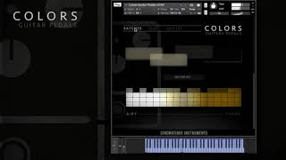 Colors Guitar Pedal  Sound Check While Playing Presets [upl. by Rafael]