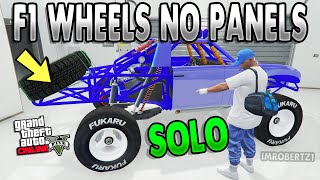 GTA 5 Solo No Panels Trophy Truck Merge Glitch Car to Car F1 Wheels Any Car GTA 5 Glitches [upl. by Vernier]