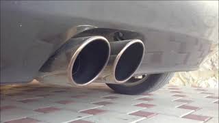 VW Golf 5 19 TDI sound  downpipe EGR off remaped [upl. by Enehpets911]