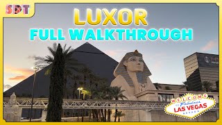 LUXOR Las Vegas FULL Walkthrough November 2023 [upl. by Ailahs]