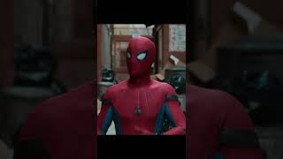 SpiderMan Homecoming  Suit Up Scene spiderman tomholland marvel [upl. by Kilbride]