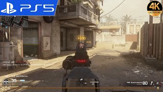 Call Of Duty Modern Warfare Remastered  Online  No Commentary Gameplay  Backlot P90  PS5 4K [upl. by Huston]