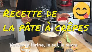 Meilleure recette pâte à crêpes rapide et facile crêpes bretonnes [upl. by Adrienne]