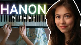 Everyone should do this Hanon Routine EVERYDAY  how to warm up like a pro [upl. by Eural655]