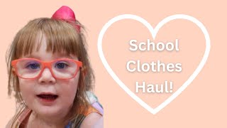 GROCERY HAUL  SCHOOL CLOTHES HAUL [upl. by Nylsor]