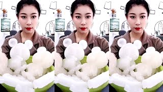 ASMR HARD ICE EATING ICE EATING [upl. by Nolla]