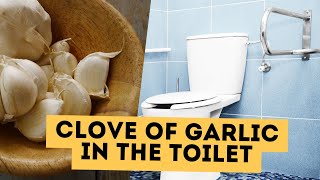 Put a Clove of Garlic in the Toilet before Bed You Will Not Regret It [upl. by Agosto544]