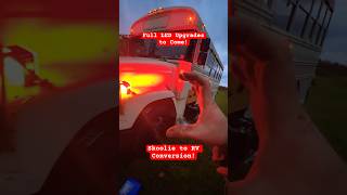 Skoolie LED Upgrades PT1 Marker Lights Retired School Bus to RV Conversion automobile skoolie [upl. by Ahsiel257]