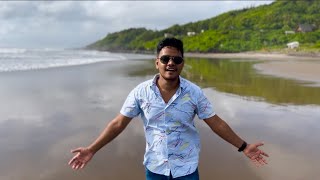 First Day in Goa  Finally Ek beach mil he gaya  Vagator Beach goabeach [upl. by Nemrac]