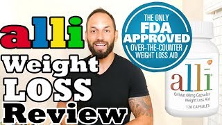 ALLI Orlistat Weight Loss Pill Review  Weight Loss Supplement That Works [upl. by Venola57]