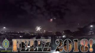 FELIZ 2018 Queima de Fogos no Lindóia [upl. by Saba]