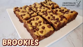 How to make Brookie Bars  Your New Favorite Dessert [upl. by Acacia]