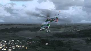 Police Helicopter Start KasselCalden [upl. by Suravart]