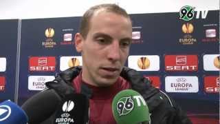 Hannover 96  Standard Lüttich  Stimmen zum Spiel  Jan Schlaudraff [upl. by Eigriv]