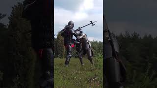 realistic poleaxe fights [upl. by Kcirrem835]