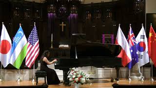 IX Chopin International Piano Competition Hartford CTHan Wang III Prize catquotProfessionalquot [upl. by Ongun]