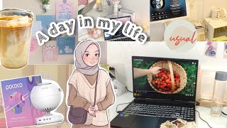 A day in my life 🌷  Aesthetic vlog ✨❄ vacation  ft pococo  ft usual story making app 🌼 [upl. by Aikemet]