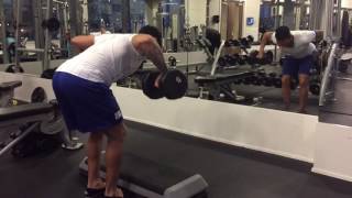 Dumbbell Pendlay Rows [upl. by Spanos723]