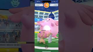 Pokemon Go Solo Chansey pokemon pokemongo mobilegame [upl. by Lien]