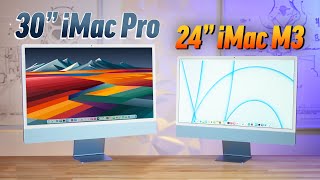 30quot iMac Pro vs M3 iMac  The ULTIMATE Mac has LEAKED [upl. by Ocirderf]