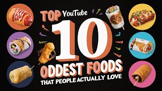 Top 10 Oddest Foods That People Actually Love [upl. by Jerrine345]