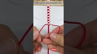 Matching string bracelets  DIY square knot bracelet idea bracelet tutorial knot diy [upl. by Sidonia623]