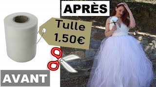 JE CRÉE UNE ROBE DE MARIÉE quotPETIT BUDGETquot amp des ACCESSOIRES [upl. by Amye]